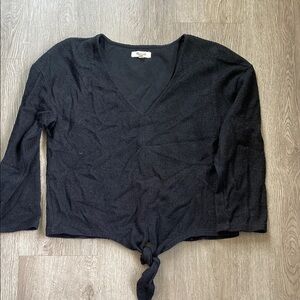 Madewell Charcoal Knit Top